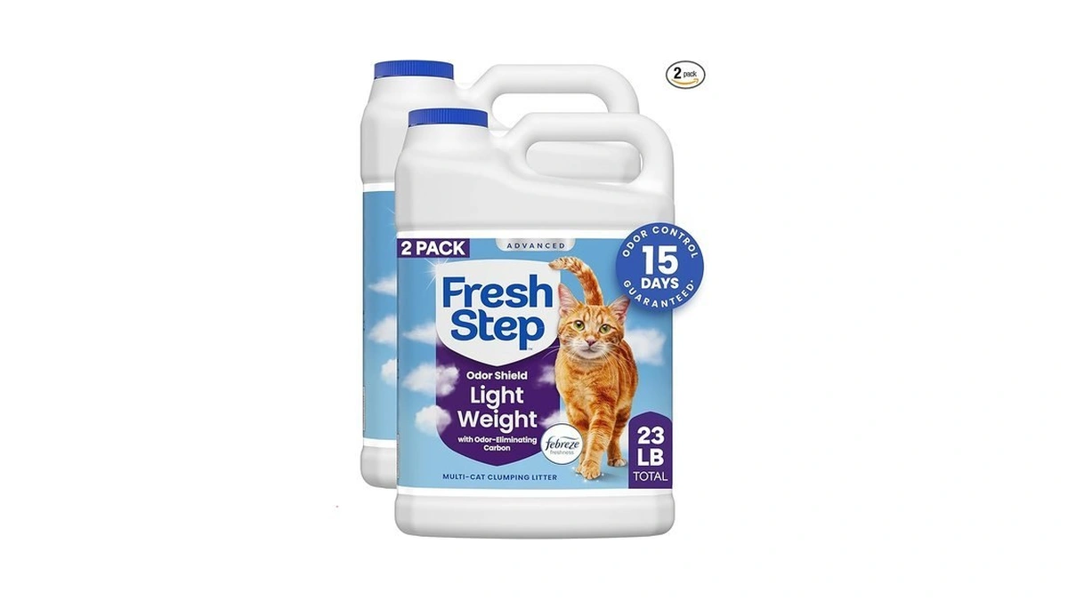 Fresh Step Advanced Odor Shield Light Weight Multi Cat Clumping