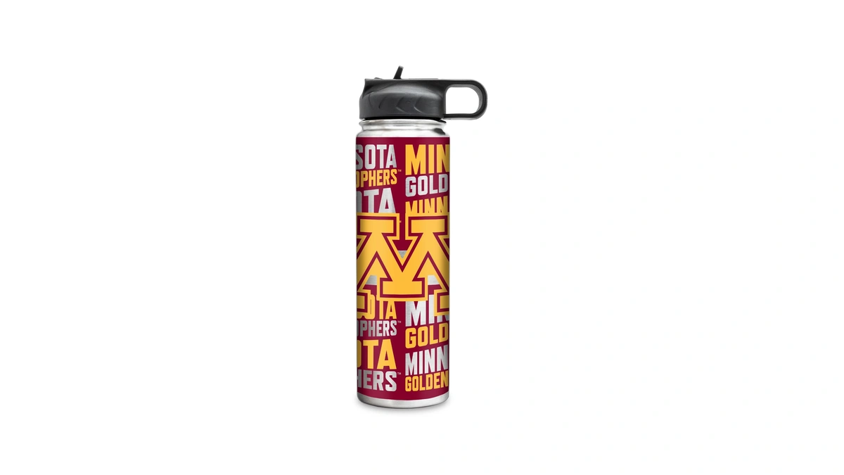 Rico Industries Ncaa Minnesota Golden Gophers 22oz Stainless Steel Tumbler