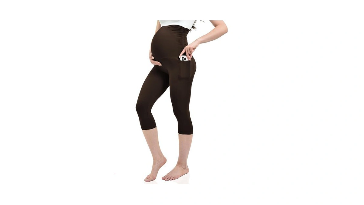 Amazon code: Ipletix Maternity Capris Leggings With P