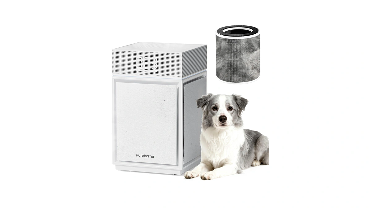 Pureborne Air Purifiers For Home Large Room Bedroom Up To
