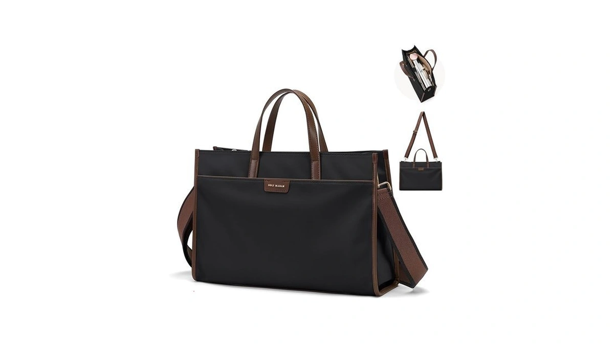 Golf Quality Laptop Tote Bag For Women 15.6" Laptop Messenger