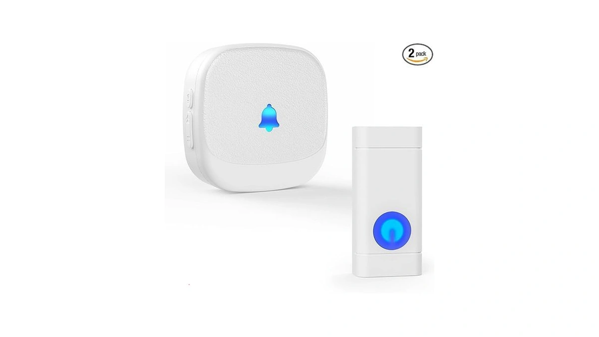 Wireless Doorbell For Classroom, 1000ft Range Waterproof Door Bell Chime