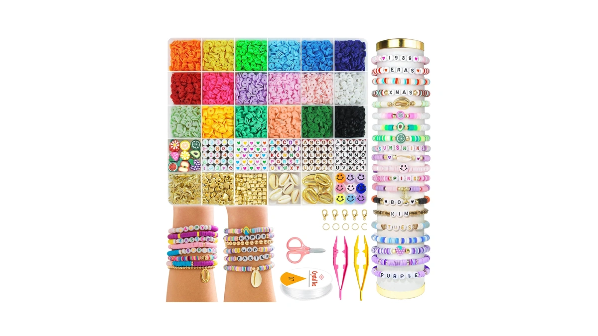 Ohome Back To School Supplies - 5300 Clay Beads Bracelet