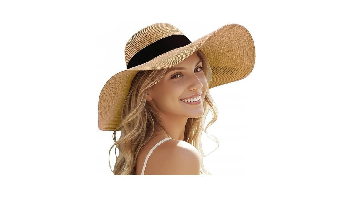 Beach Hats For Women - Sun Hat Womens, Wide Brim
