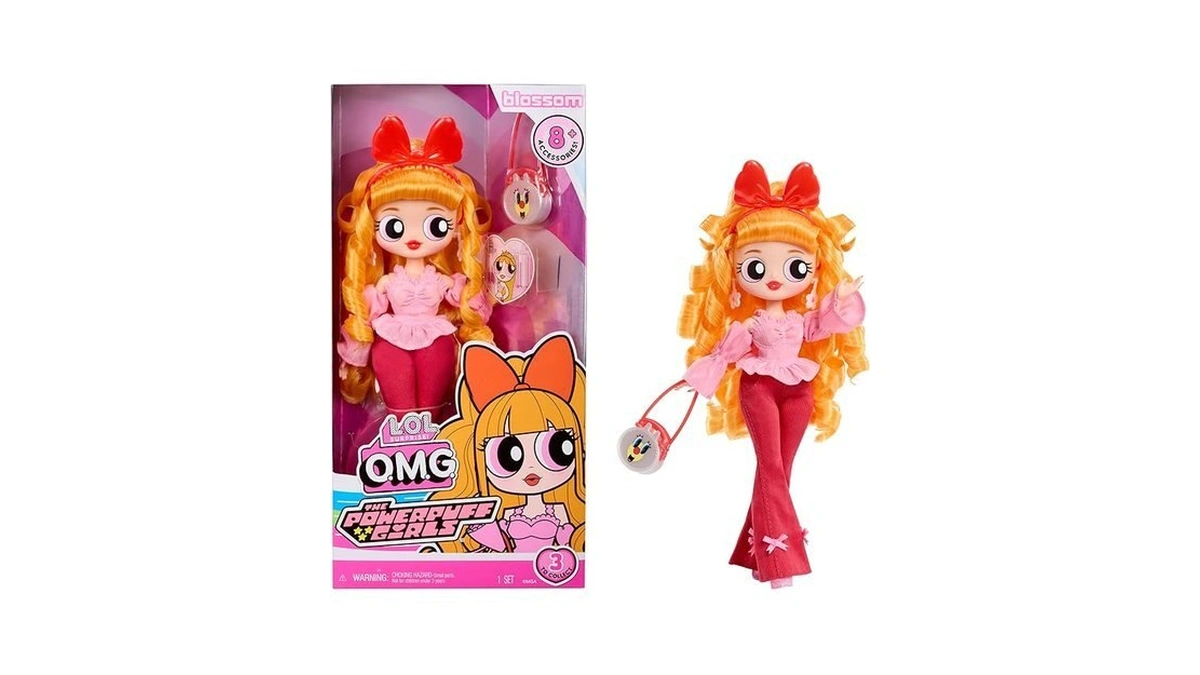 Lol Surprise Omg The Powerpuff Girls Doll - Blossom