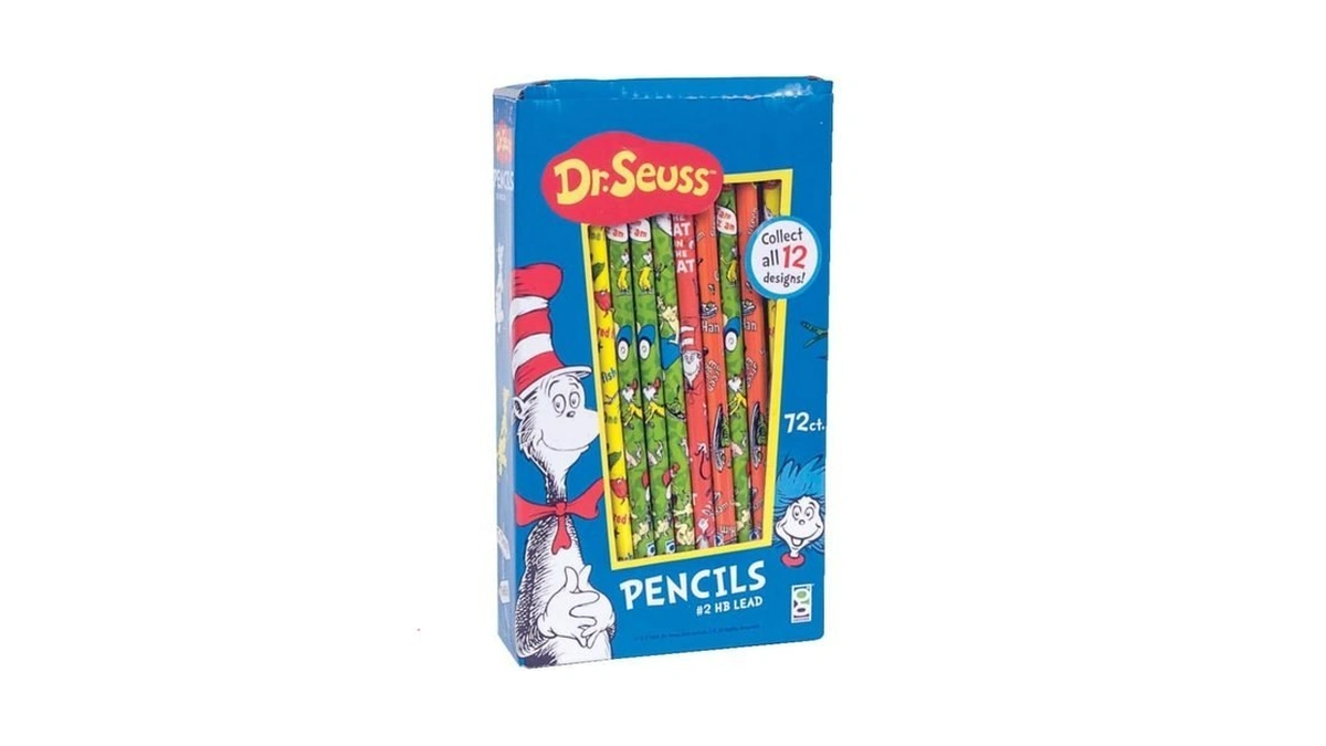 Raymond Geddes Dr Seuss Number 2 Pencils For Kids 72