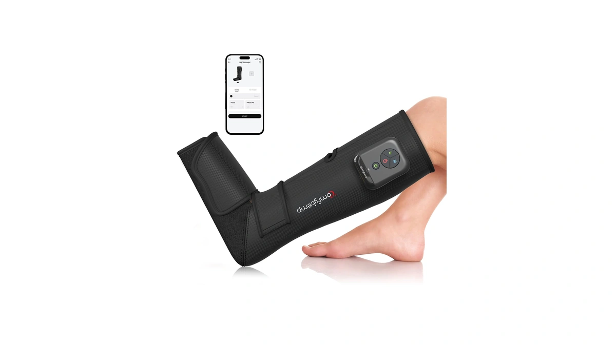 Comfytemp Cordless Air Compression Leg Massag...