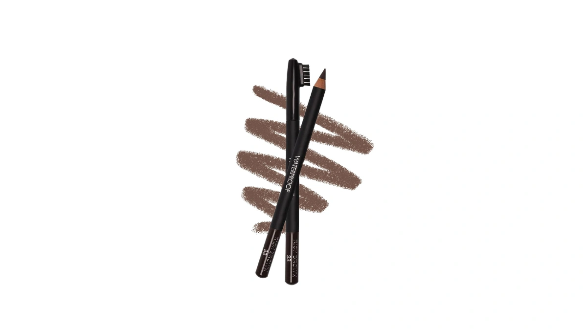 Sorme' Treatment Cosmetics Natural Definitive Waterproof Eyebrow Pencil, Rich Brown,