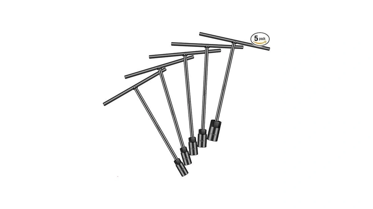 Pgroup T - Handle Metric Socket Wrench Set 6- Point