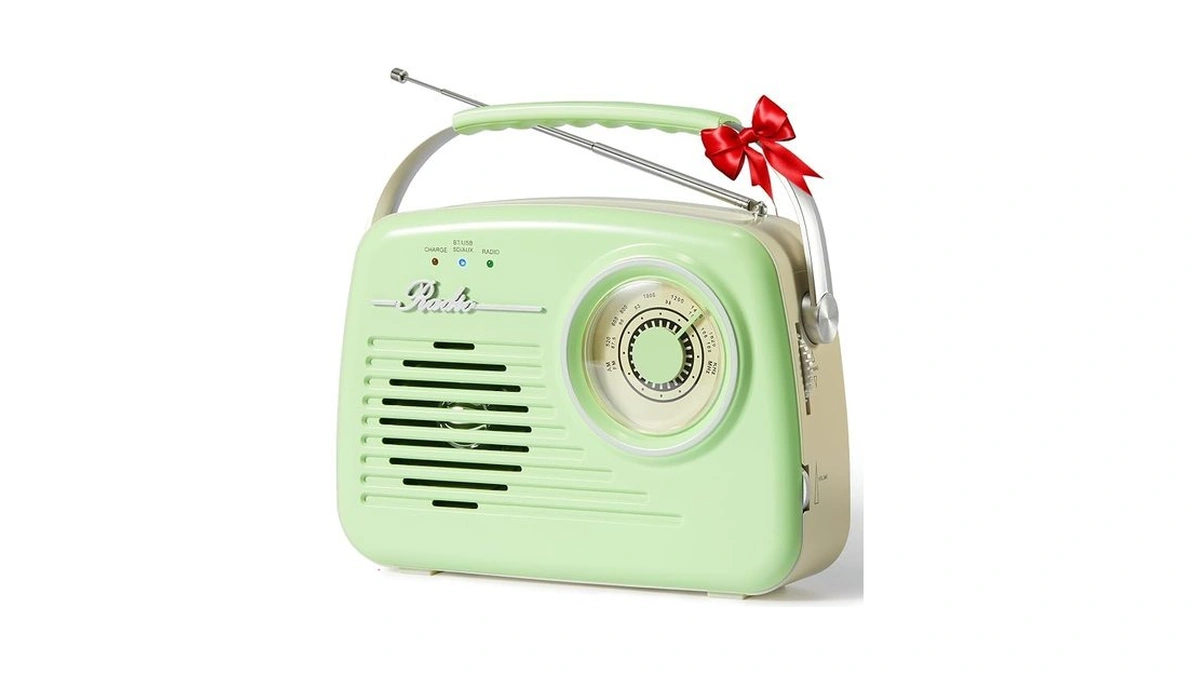 Small Radios Portable Am Fm, Vintage Transistor Radio With Bluetooth,