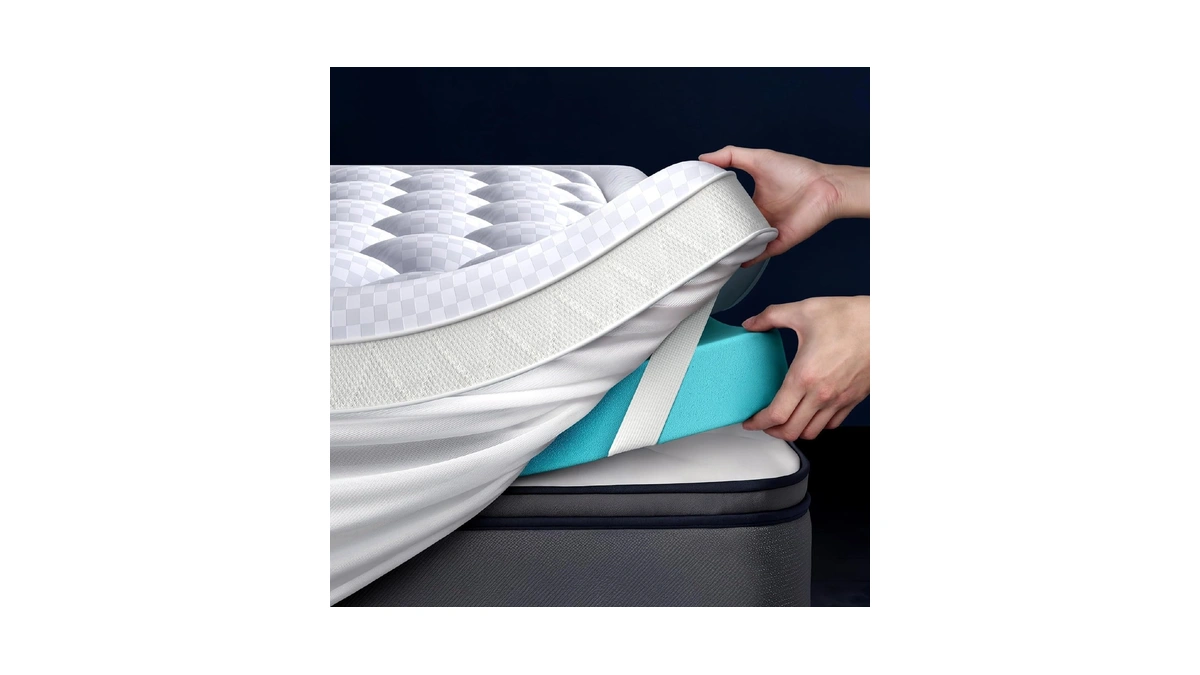 5 Inch Mega Support Memory Foam King Mattress Topper For