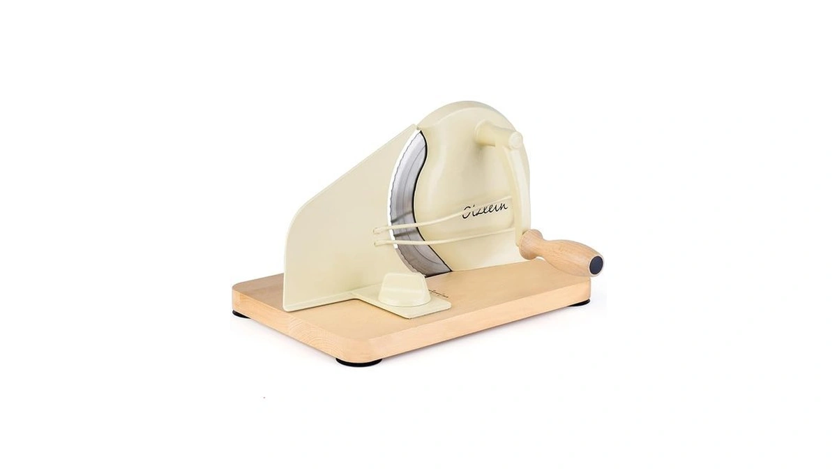 Manual Bread Slicer For Homemade Sourdough Bread, Hand Crank Bread