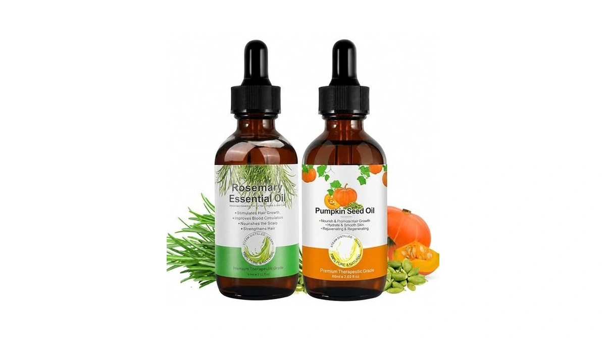 Pumpkin Seed Oil For Hair Growth, Moisturizing Dry Damaged Hair,