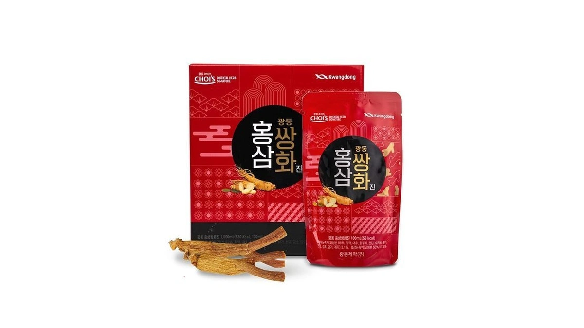 Kwangdong Ssang Hwa Jin Red Ginseng Tea - Korean Traditional