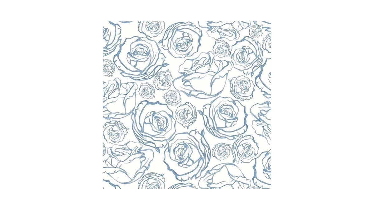 Safiyya 787'' × 17.3'' Peel And Stick Wallpaper Boho Floral