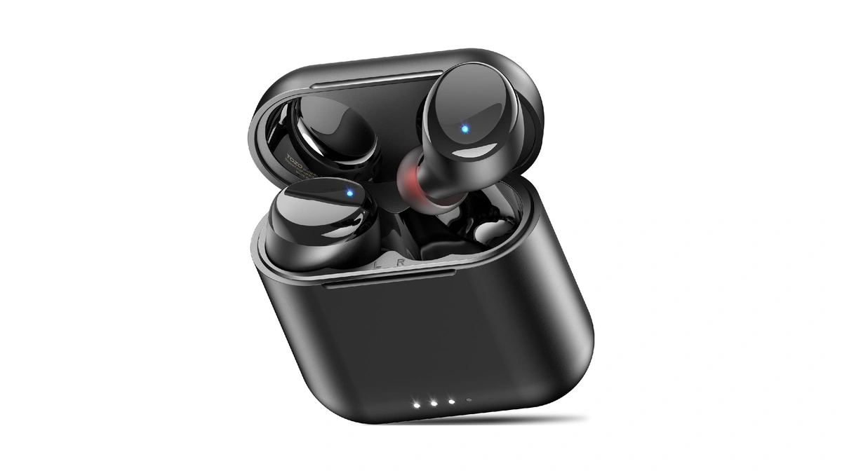 Tozo T6 Wireless Earbuds, Bluetooth Ear Buds, Stereo Sound In