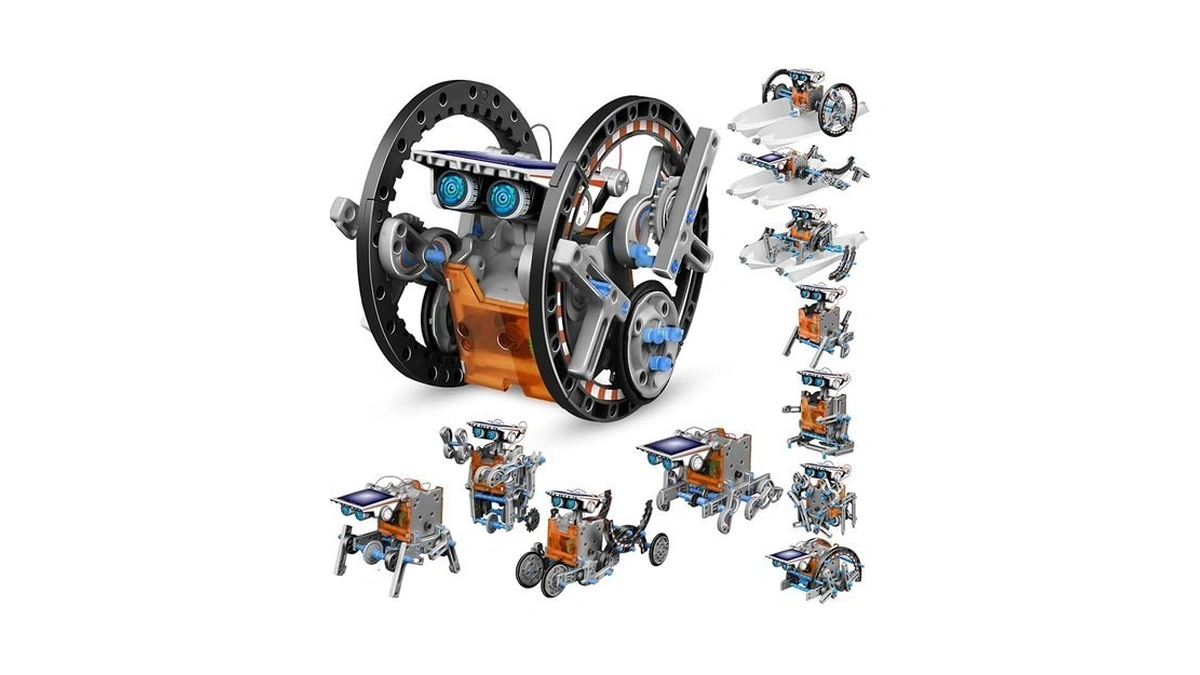 Dioju 13-in-1 Solar Robot Toys For Ages 8 9 10