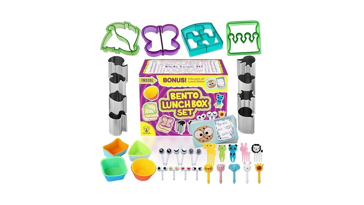 Complete Bento Lunch Box Supplies And Accessories For Kids -
