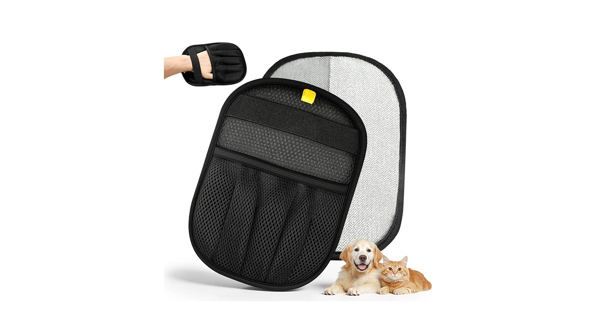 New Upgrade Pet Hair Removal Glove For Dogs & Cats,