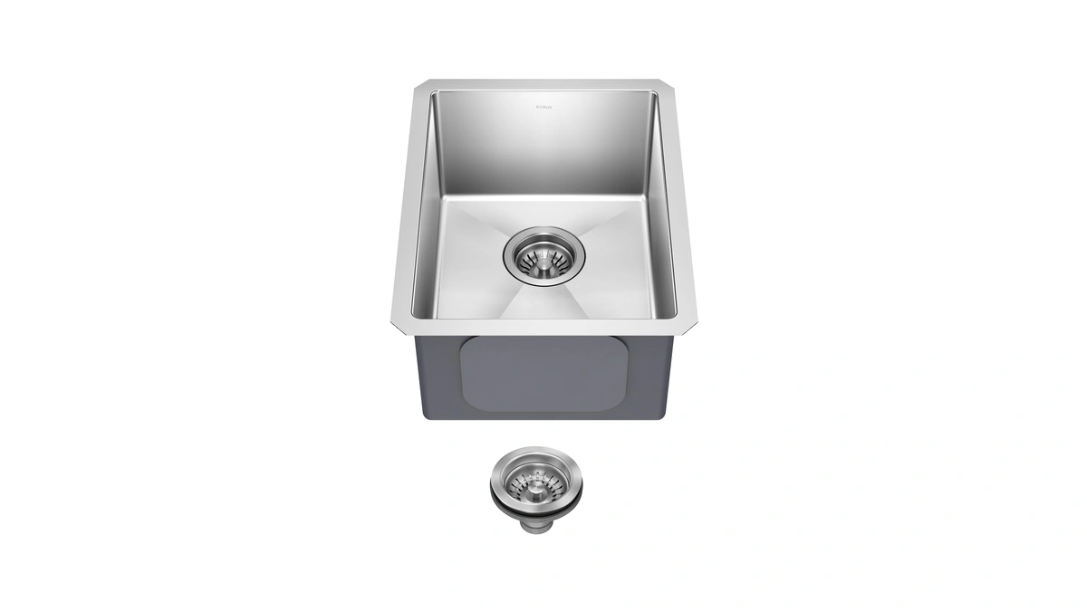 Kraus Standart Pro 14 -inch Undermount Single Bowl 16 Gauge