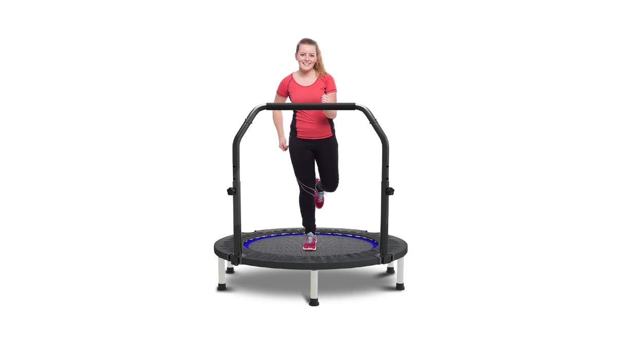 Hyd-parts 40" Mini Trampoline For Adults And Kids Exercise Rebounder