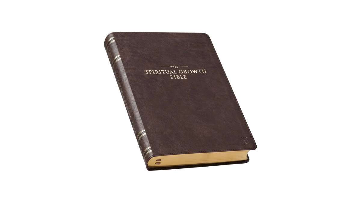 The Spiritual Growth Bible, Study Bible, Nlt - New Living