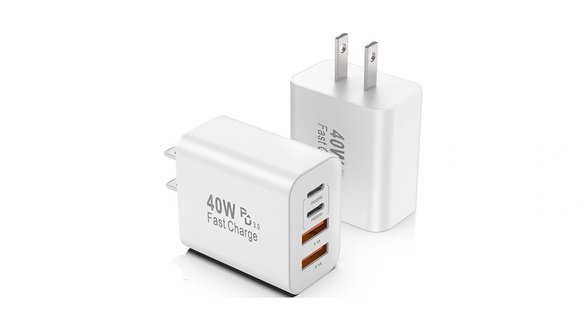 Usb C Charger Block 2 Pack, 40w Fast Charging Block