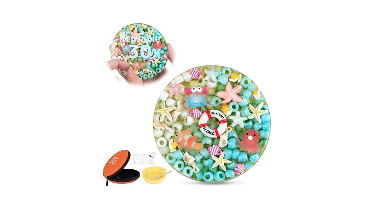 Reusable Picky Pad Fidget - Remeltable Sensory Bead Picking Pad