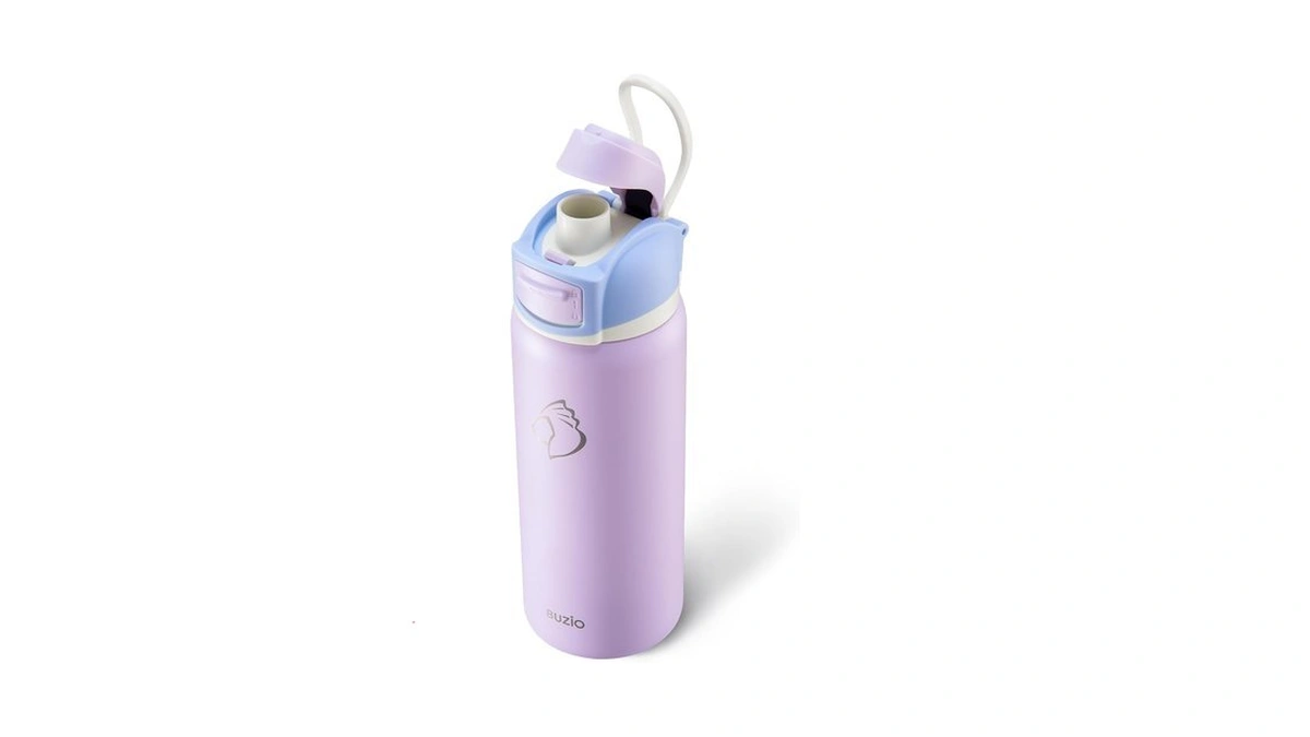 Buzio 32 Oz Insulated Water Bottle - Stainless Steel With