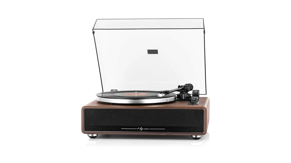 1 By One High Fidelity Belt Drive Turntable With Built-in