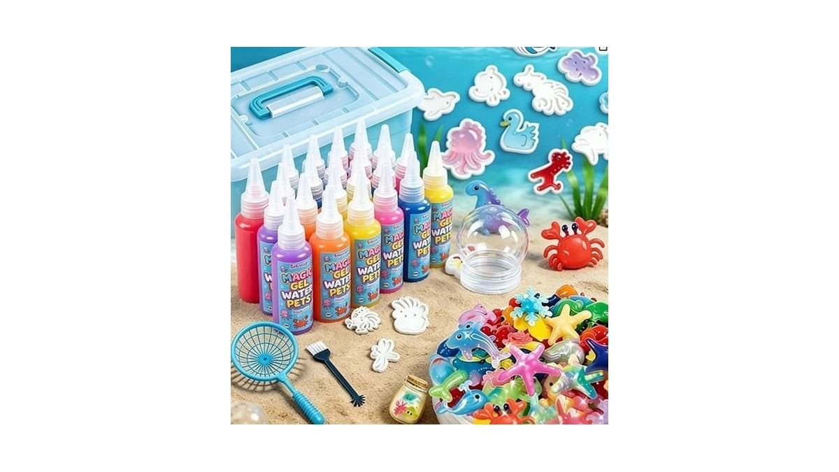 Glowing Magic Water Elf Toy Kits, Aqua Fairy Water Gel