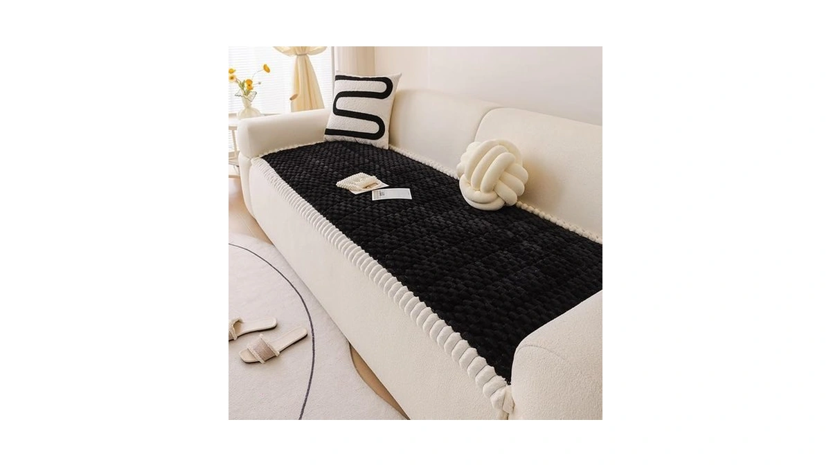 Dreamingo Pet Couch Covers For Sofa Non Slip Fuzzy Dog