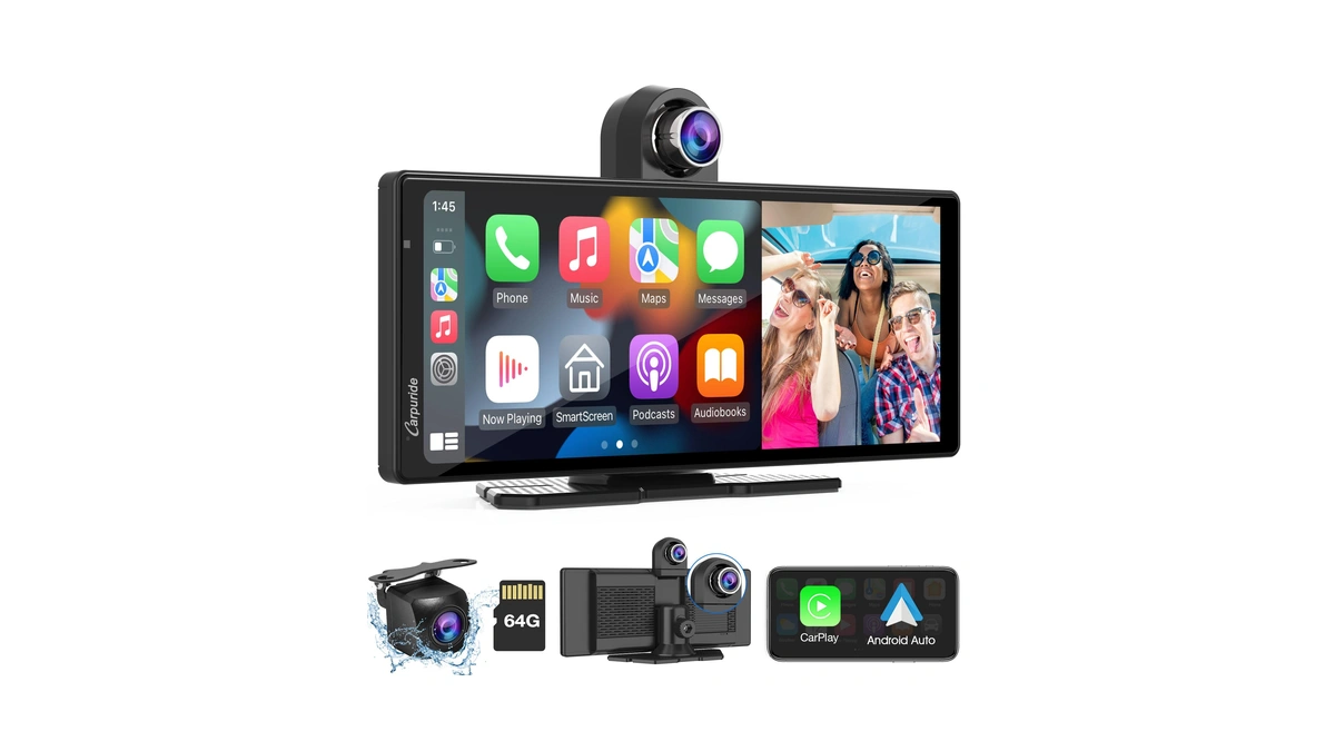 Amazon : Carpuride Wireless Carplay Android Auto