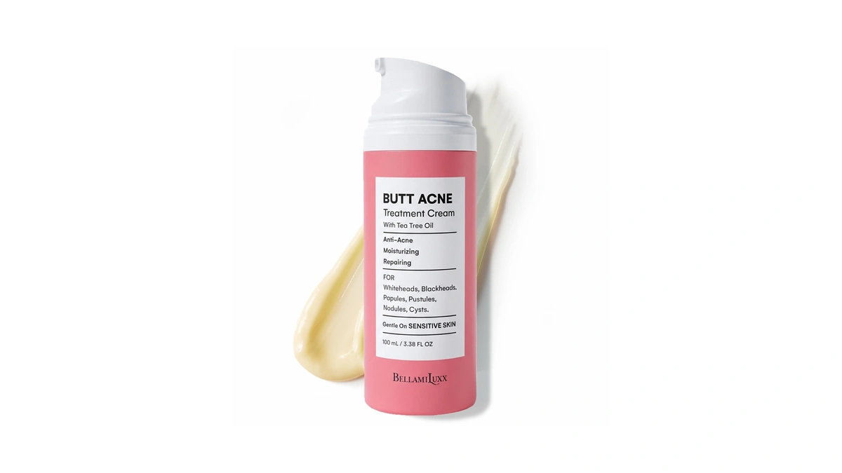 Bellamiluxx Butt Acne Clearing Treatment Cream: Body Acne Treatment For