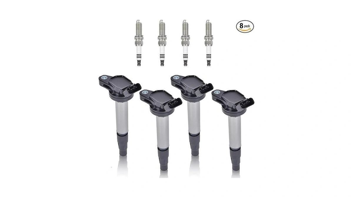 Ignition Coil Pack Uf596 Iridium Spark Plugs 93501 Compatible With