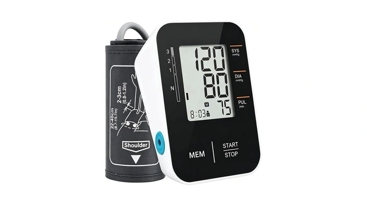 Blood Pressure Monitor Upper Arm Blood Pressure Cuff For Home