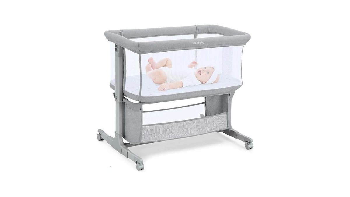 Ezebaby Bedside Bassinet For Baby, Portable Baby Bassinet Bedside Sleeper