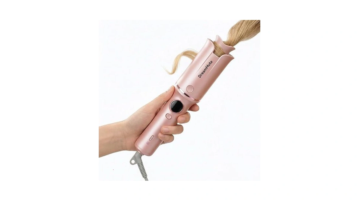 Automatic Curling Iron, Ceramic Curling Wand For Long Hair, Automatic