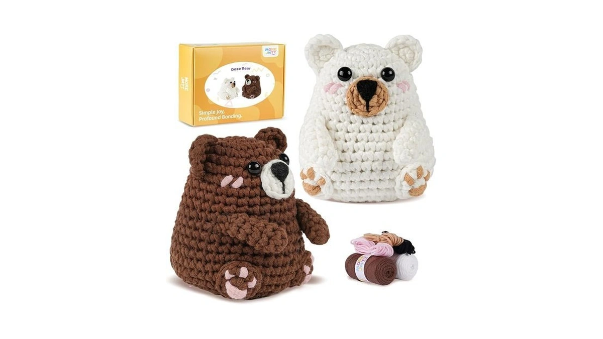 Morejmtt Crochet Kit For Beginners, Learn To Crochet, Include Easy