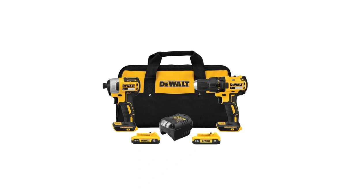 Dewalt 20v Max Cordless Drill And Impact Driver, Power Drill