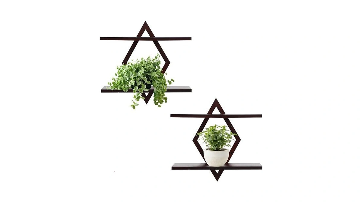 Floating Shelves For Wall,decorative Wall Shelf,2 Tier Hanging Shelf For