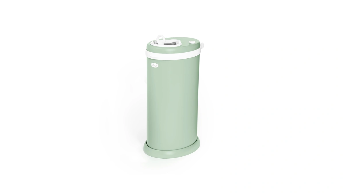 Ubbi Steel Diaper Pail, Odor Locking, No Special Bag Required,
