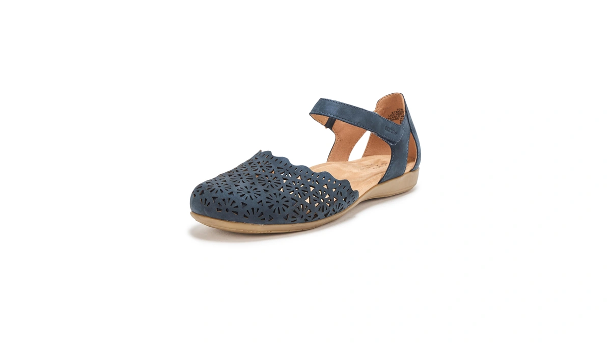 Earth Footwear Women's, Bronnie Sandal, Dark Blue 400, 7w