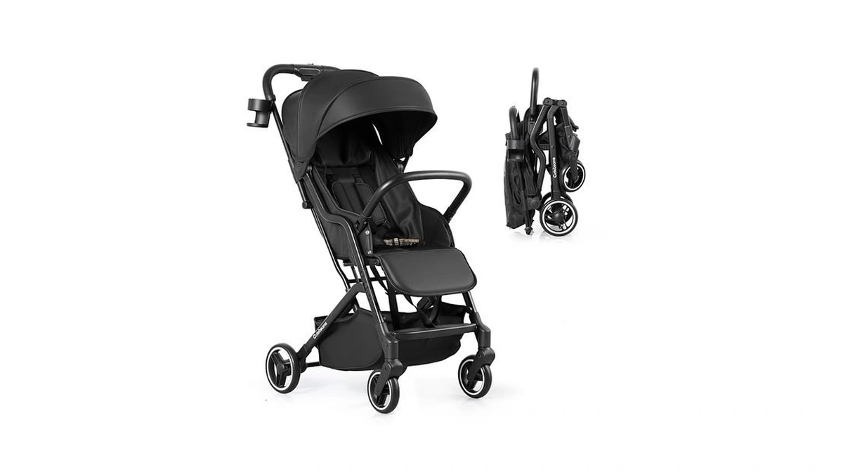 Cutebeams Compact Travel Stroller, Lightweight Baby & Toddler Stroller
