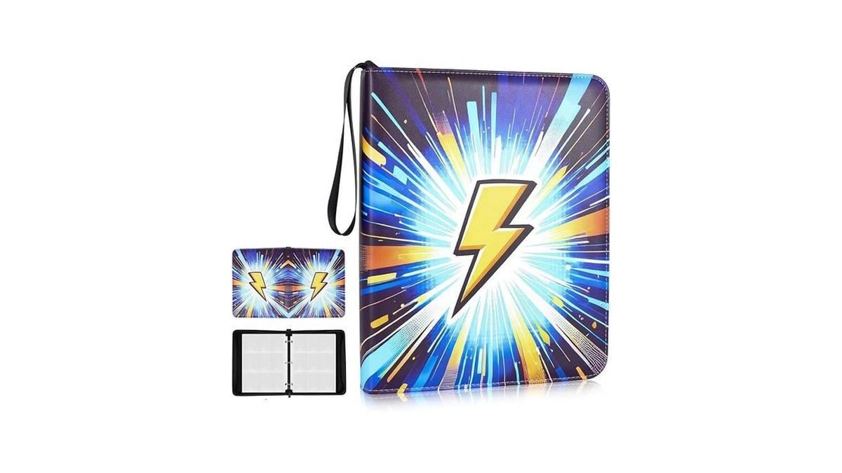 9 Pocket Top-loading Trading Card Binder, 900 Pockets Card Book