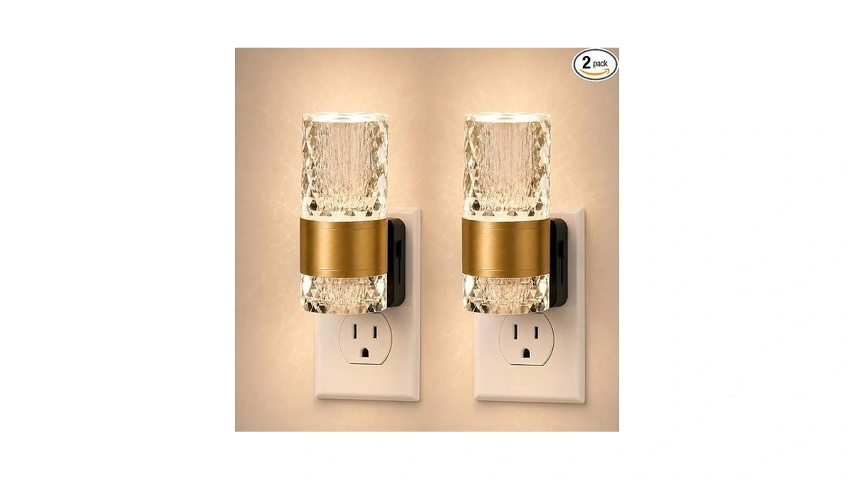 Yczm Dimmable Acrylic Plug In Led Night Lights, Dusk To