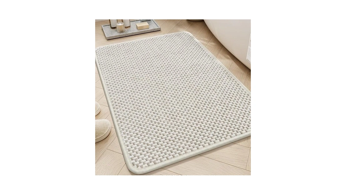 Amoami Chenille Bath Mats