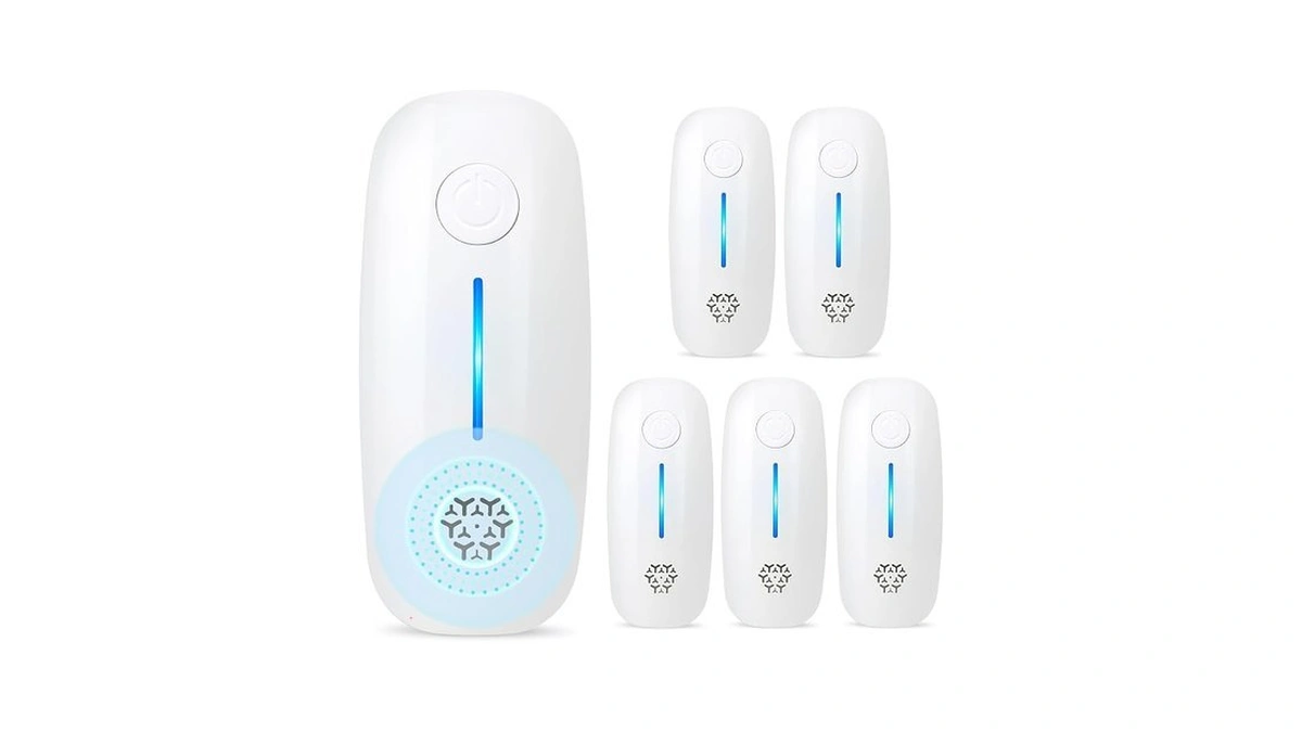 Ultrasonic Pest Repeller, 6 Pack Indoor Ultrasonic Pest Repellent Plug-in