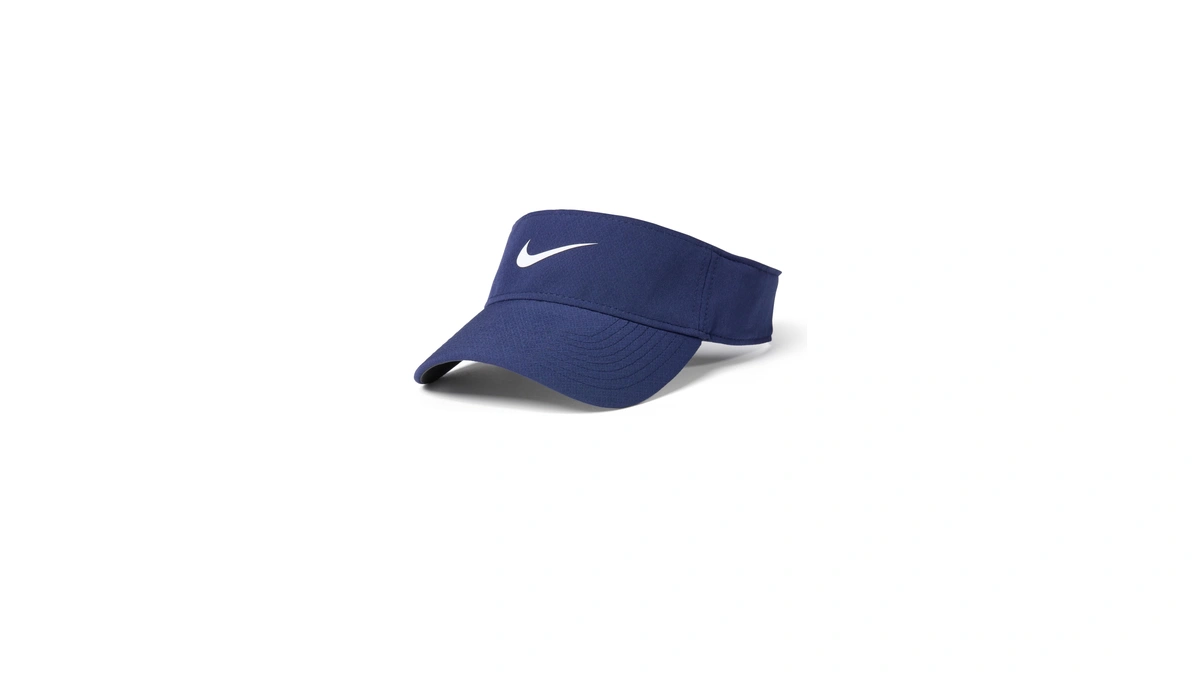Nike Unisex Ace Dri-fit Visor, Midnight Navy/anthracite/white, S/m