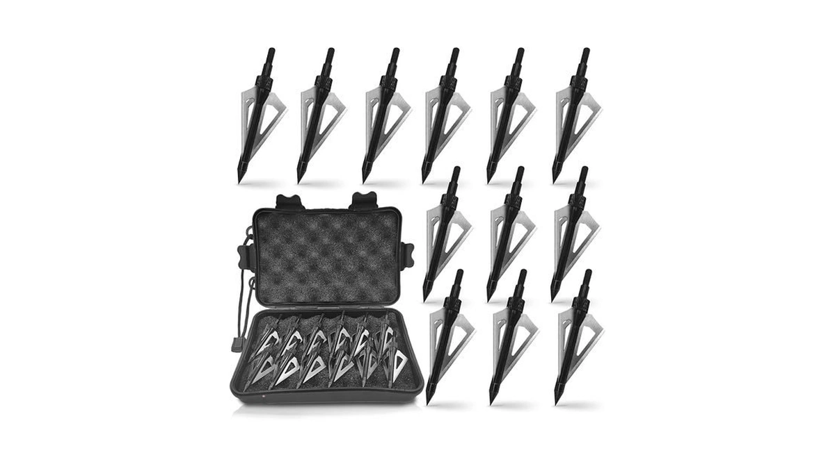 Areycvk Archery Broadheads, 100 Grains Screw In Arrow Archery 3